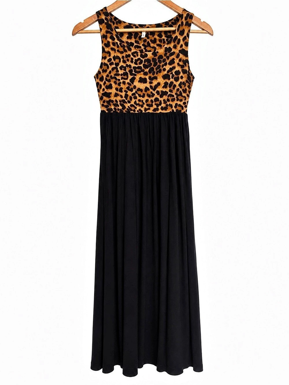 Bellamie Leopard Print Maxi Dress Like New
